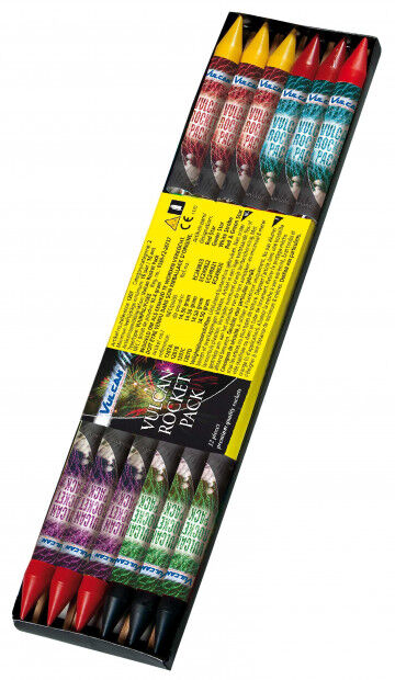 Jetzt Vulcan Rocket Pack 12-teiliges Feuerwerk-Raketensortiment ab 6.79€ bestellen
