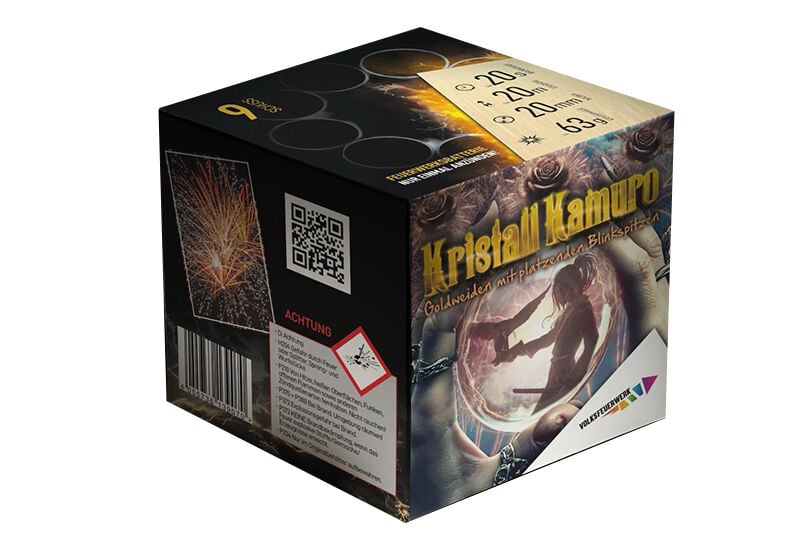 Jetzt Kristall Kamuro 9-Schuss-Feuerwerk-Batterie ab 4.24€ bestellen