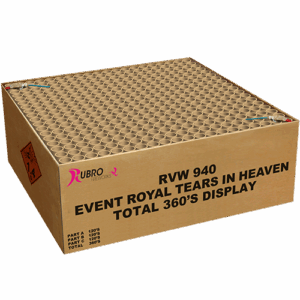Silvester 2025 ~ Event Royal Tears in Heaven 360-Schuss-Feuerwerkverbund (Triple Compound)