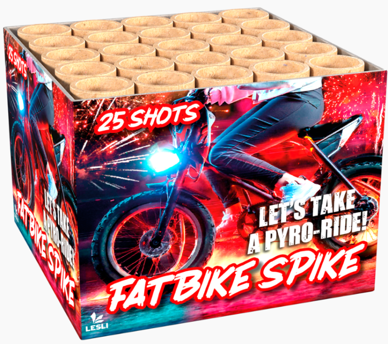 Jetzt Fatbike Spike 25-Schuss-Feuerwerk-Batterie ab 10.19€ bestellen