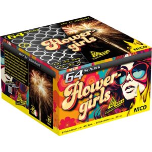 Silvester 2025 ~ Flower Girls 64-Schuss-Feuerwerk-Batterie