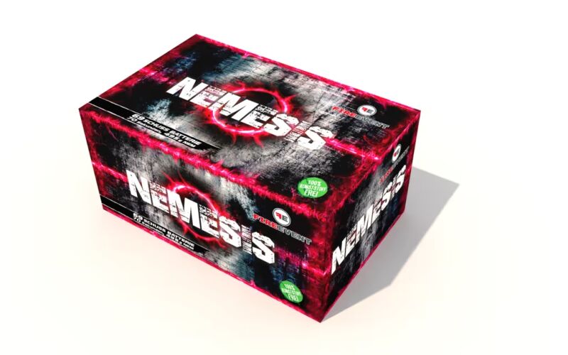 Jetzt Nemesis 69-Schuss-Feuerwerk-Batterie ab 42.49€ bestellen