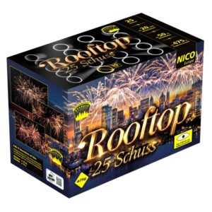 Silvester 2025 ~ Rooftop 25-Schuss-Feuerwerk-Batterie