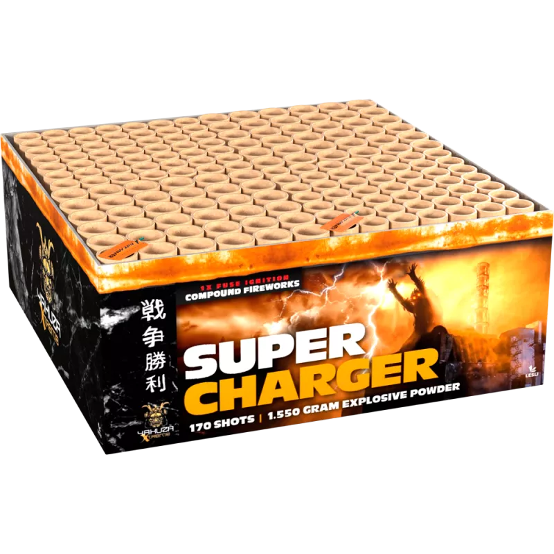 Jetzt Super Charger 170-Schuss-Verbundfeuerwerk ab 84.99€ bestellen