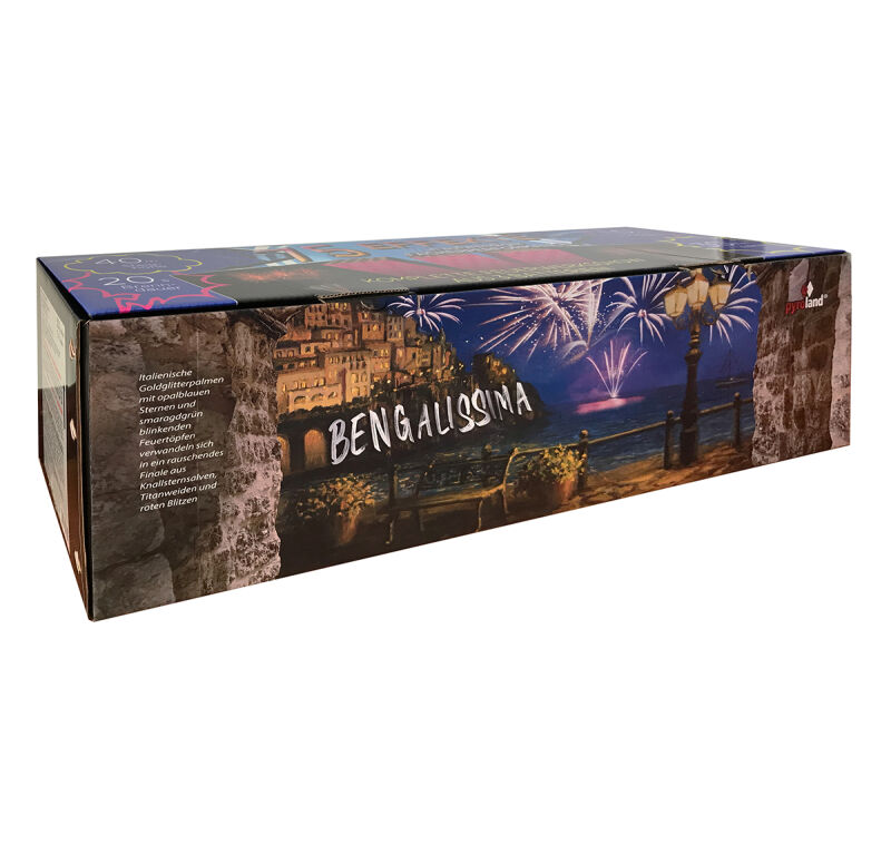 Jetzt Bengalissima 75-Schuss-Feuerwerkverbund ab 163.19€ bestellen