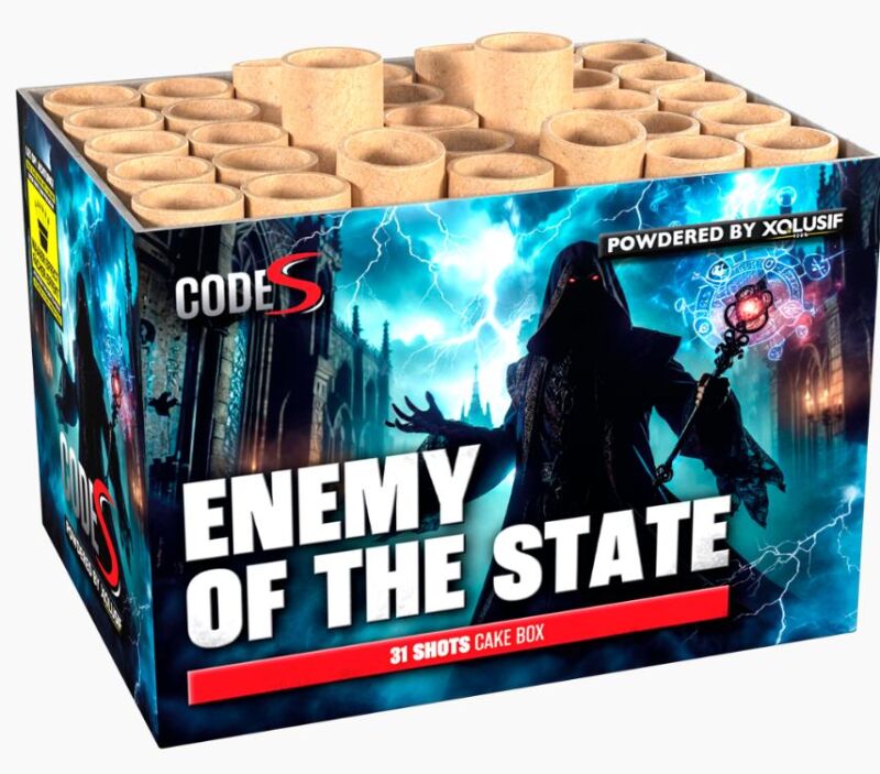 Jetzt Enemy of the State 31-Schuss-Feuerwerk-Batterie ab 24.64€ bestellen