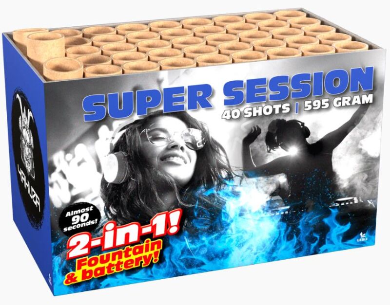 Jetzt Super Session 40-Schuss Feuerwerk-Batterie ab 35.69€ bestellen