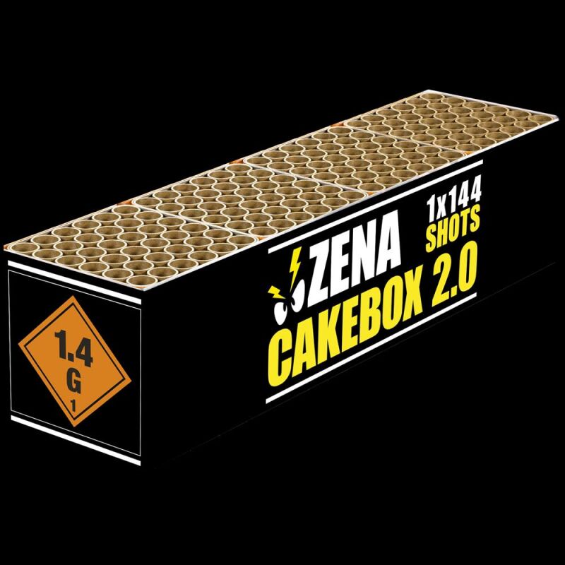 Jetzt Zena Cakebox 2.0 144-Schuss-Feuerwerksverbund ab 109€ bestellen
