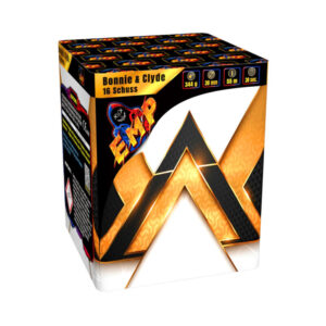 Silvester 2025 ~ Bonnie & Clyde 16-Schuss-Feuerwerk-Batterie