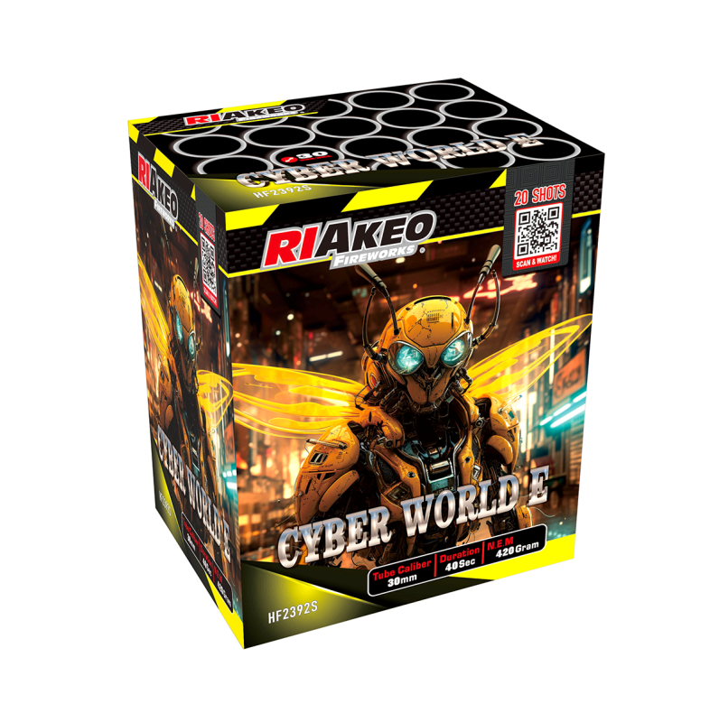 Jetzt Cyber World E 20-Schuss-Feuerwerk-Batterie ab 29.74€ bestellen