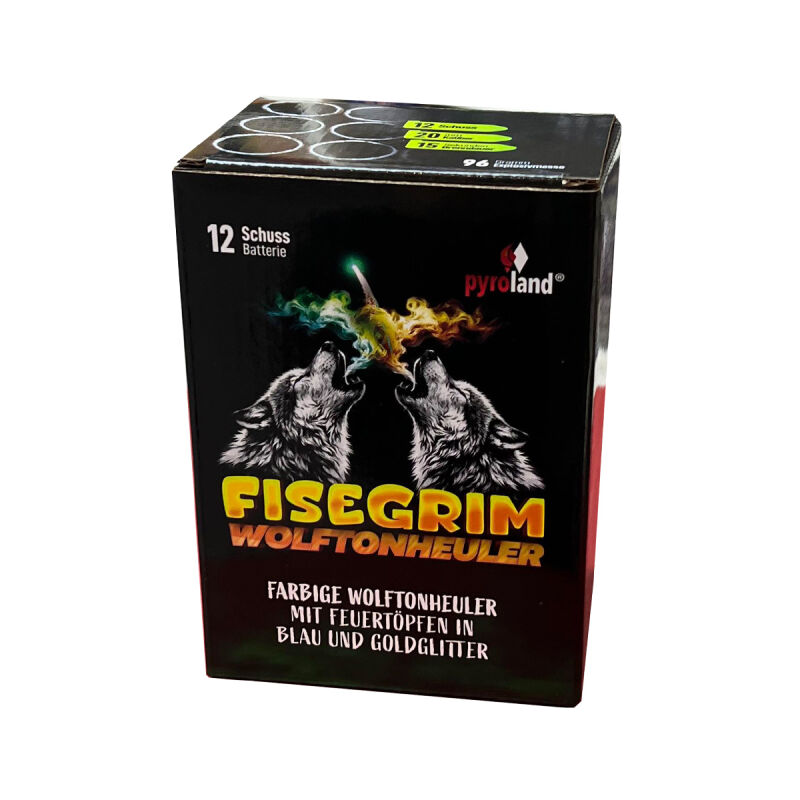 Jetzt Fisegrim 12-Schuss-Feuerwerkbatterie ab 10.19€ bestellen
