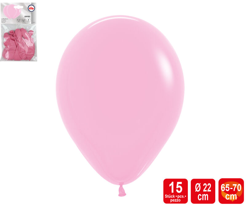 Jetzt Luftballons, rosa 15 Stk. ab 1.89€ bestellen