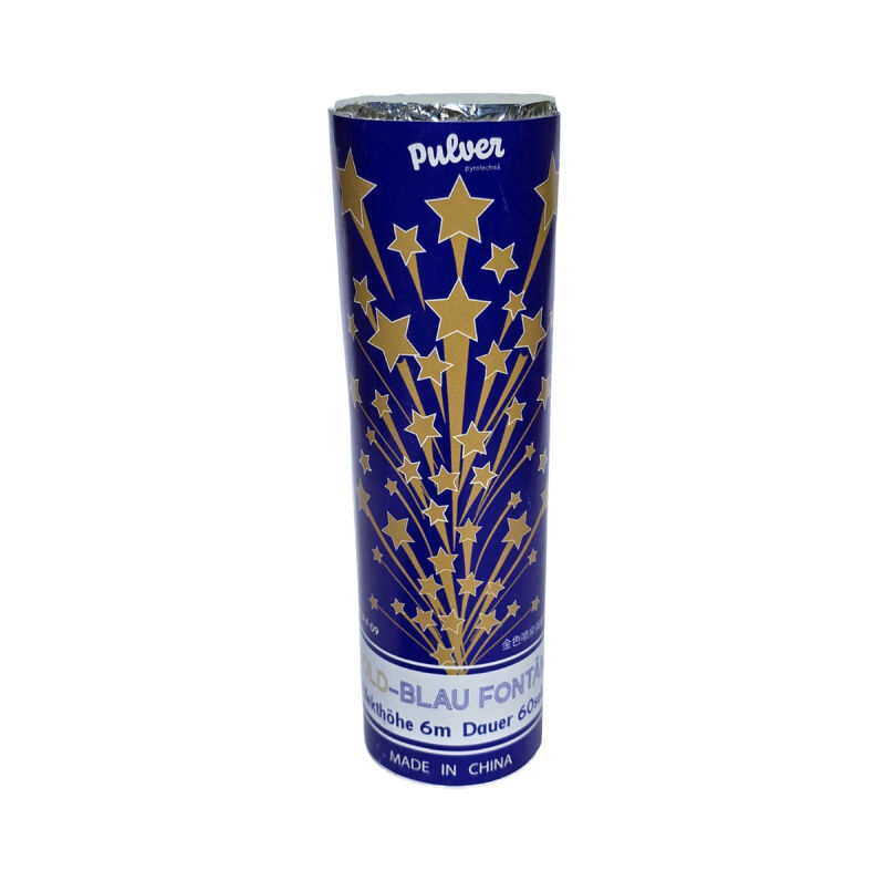 Jetzt Pulver Goldfontäne mit blauer Leuchtbasis ab 19.99€ bestellen