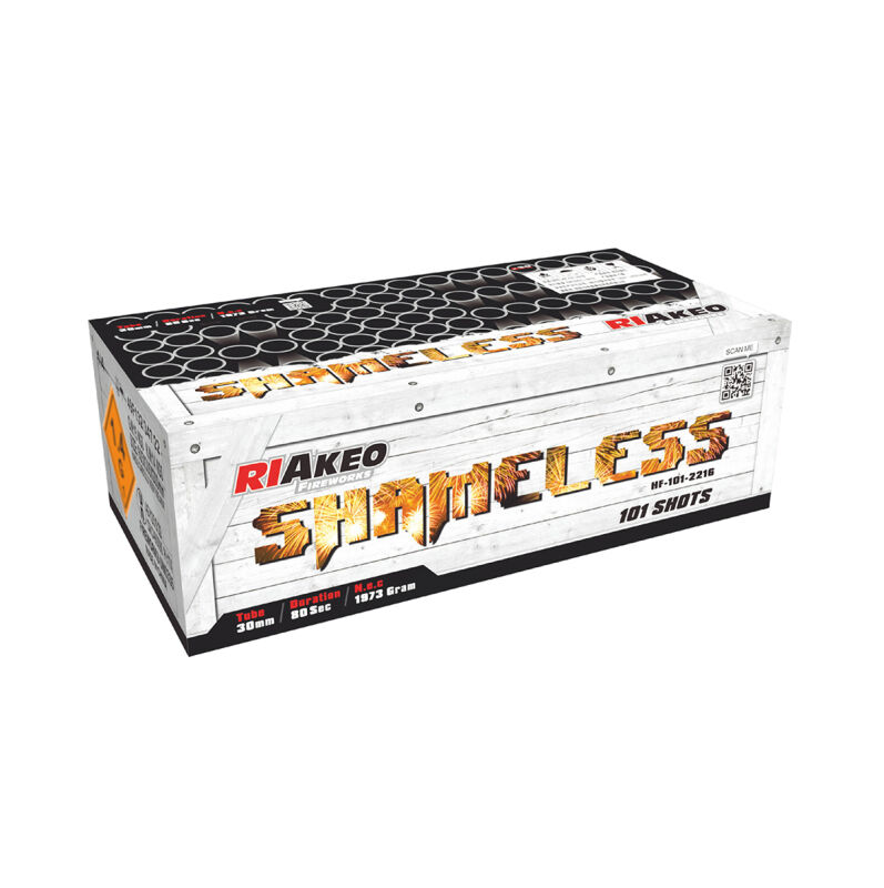 Jetzt Shameless 101-Schuss-Feuerwerkverbund (Stahlkäfig) ab 159.99€ bestellen