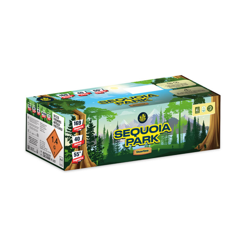 Jetzt Showtime Sequoia Park 169-Schuss-Feuerwerkverbund ab 293.24€ bestellen