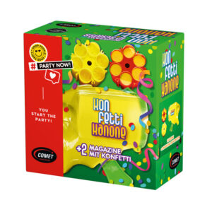 Silvester 2025 ~ Konfetti-Pistole inkl. 2×6 Schuss Munition