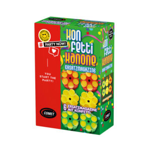 Silvester 2025 ~ Munition für Konfetti-Pistole 6×6 Schuss