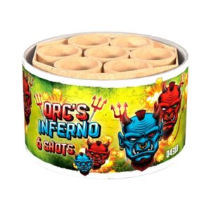 Silvester ~ Orc’s Inferno 7-Schuss-Feuerwerk-Batterie