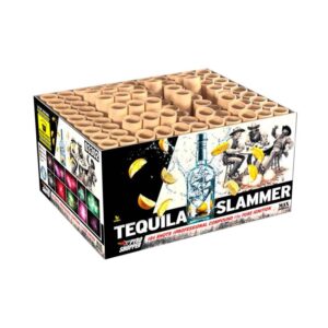 Silvester ~ Tequila Slammer 84-Schuss-Feuerwerk-Verbund