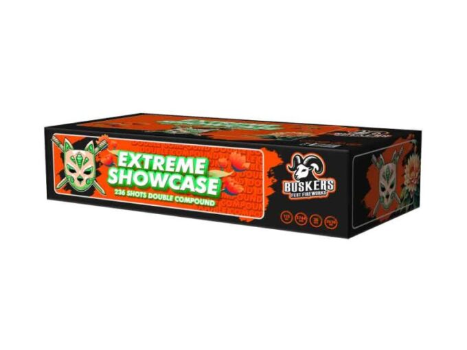 Silvester ~ Extreme Showcase 238-Schuss-Feuerwerkverbund (Double Compound)