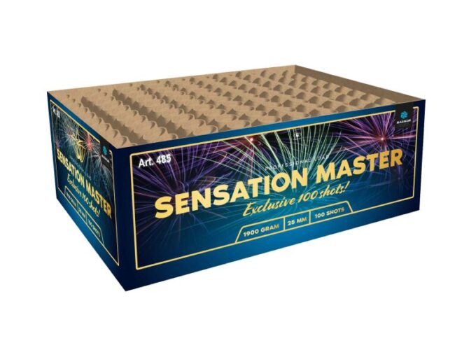 Silvester ~ Sensation Master 100-Schuss-Feuerwerkverbund