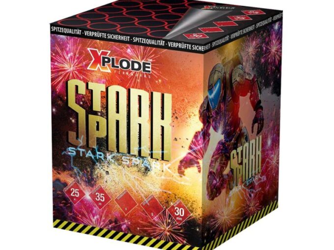 Feuerwerk bestellen ~ Stark Spark 25-Schuss-Feuerwerk-Batterie