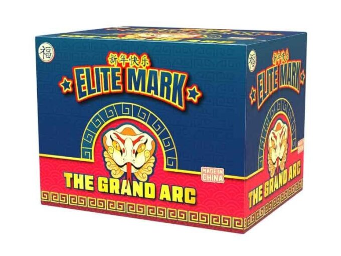 Silvester ~ The Grand Arc 25-Schuss-Feuerwerk-Batterie