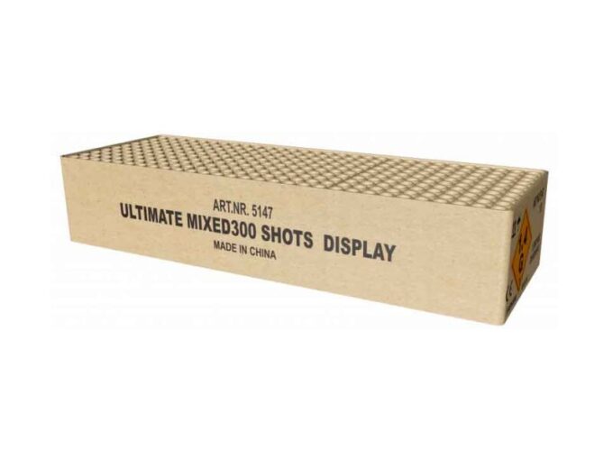 Silvester ~ Ultimate Mixed Display 300-Schuss-Feuerwerkverbund